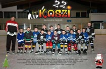 Jonos Kaszala and the Kids he is training to be New Zealand Stars in the furture.